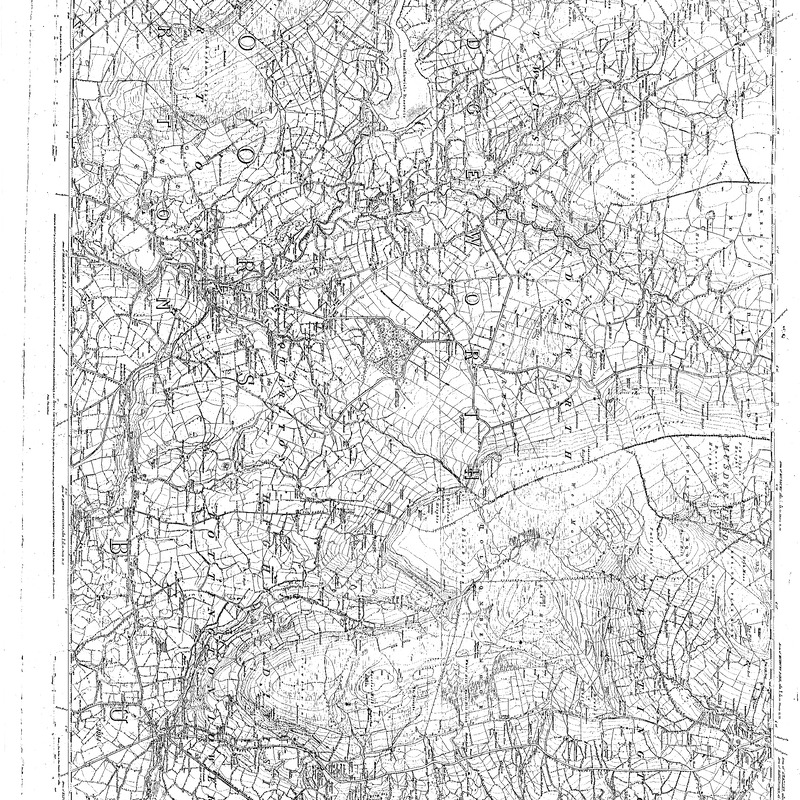 OS Map of Ramsbottom and to the west, sheet 79, 6in to 1 mile