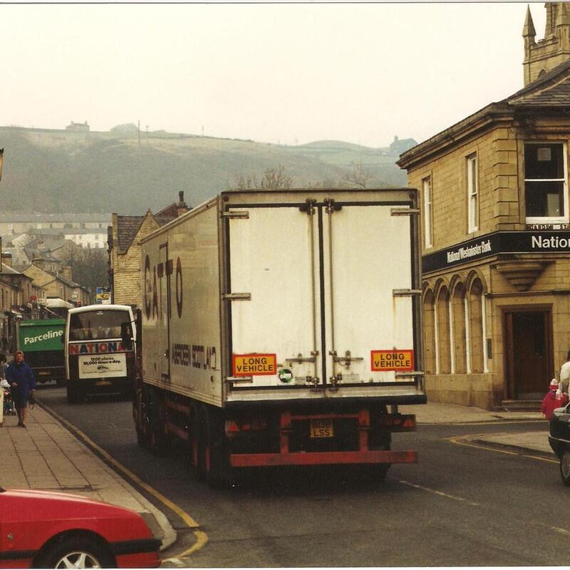 Road congestion traffic in Ramsbottom