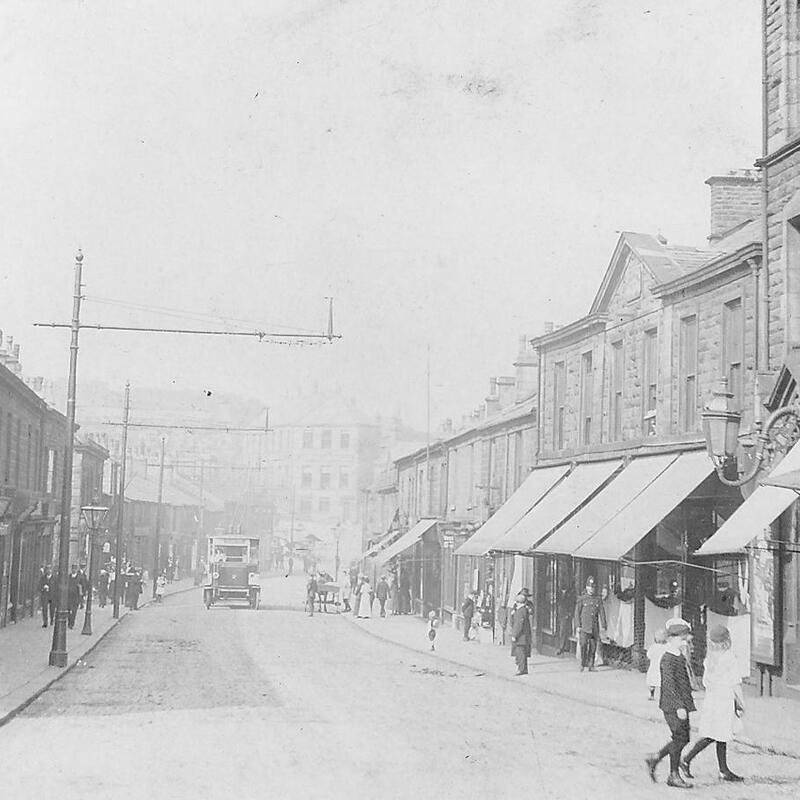 1914. View of Bolton Street,