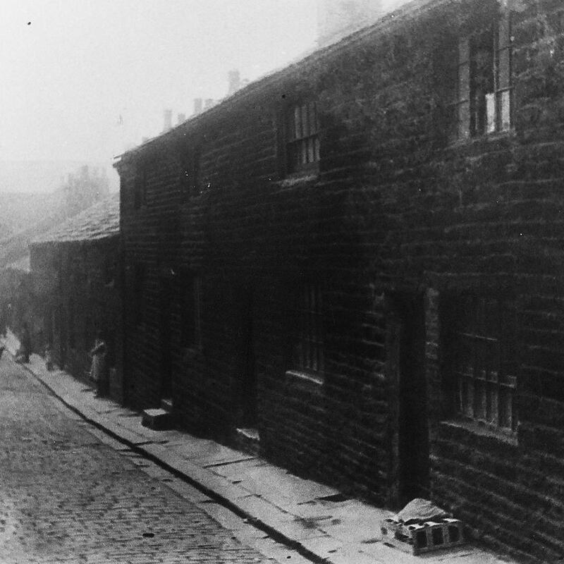 Back Carr St. Before demolition in 1935