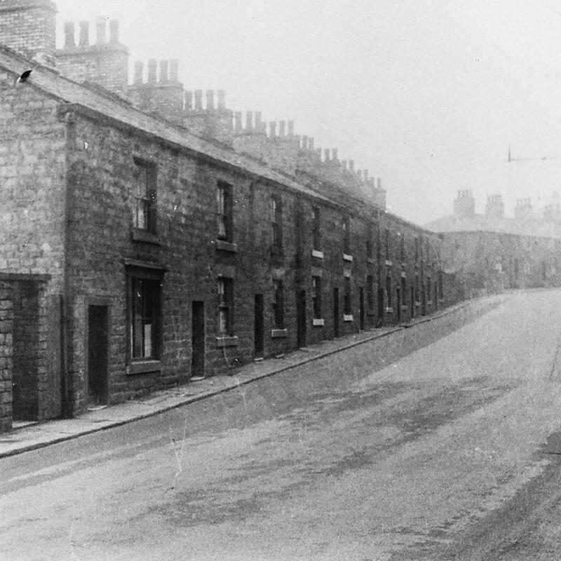 Ramsbottom Lane probably in 1930s, East Ramsbottom Lane, looking South