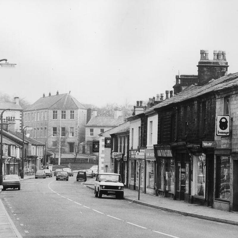 Bolton Street Ramsbottom late 1970&#039;s looking north, to Market Place