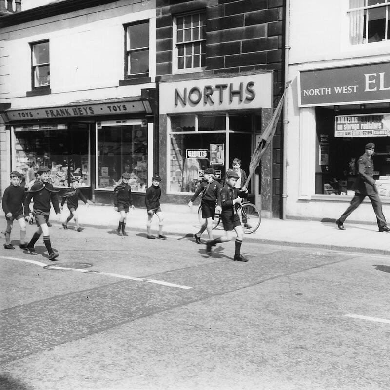 St Georges Day Parade, Bolton Street, c.1968