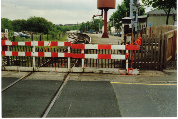 Level Crossing after accident 
16-Transport-03-Trains and Railways-000-General
Keywords: 1988