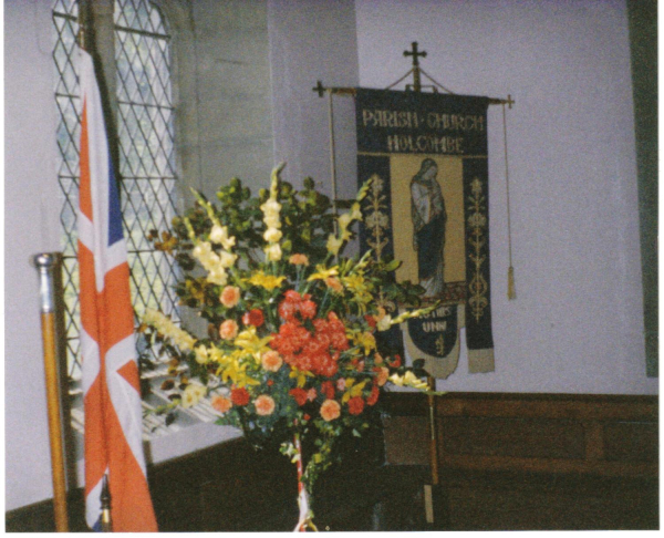 Holcombe church flower festival
06-Religion-01-Church Buildings-003-Church of England -  Emmanuel, Holcombe
Keywords: 1989