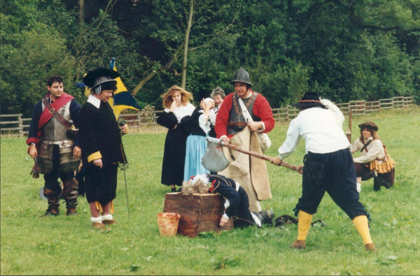 The English Civil War re-enacted in Summerseat 
17-Buildings and the Urban Environment-05-Street Scenes-028-Summerseat Area
Keywords: 1990