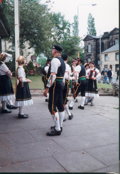 Morris Dancers in Market Place 
17-Buildings and the Urban Environment-05-Street Scenes-017-Market Place
Keywords: 1991