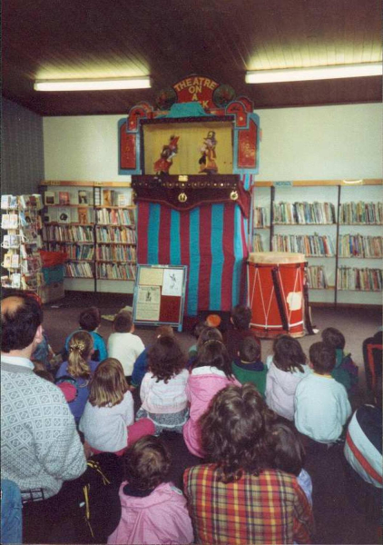 Punch and Judy at the Library 
07-Government and Politics-02-Government and Public Buildings-001-Ramsbottom Library
Keywords: 1991