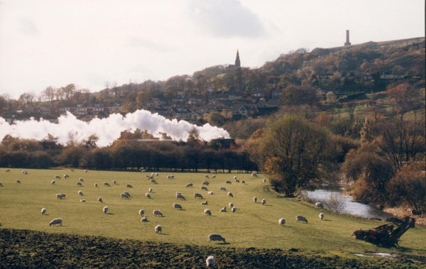 Train entering Stubbins
16-Transport-03-Trains and Railways-000-General
Keywords: 1991