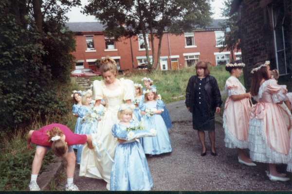 St Phillip's Church Stubbins  Rose Queen
06-Religion-01-Church Buildings-005-Church of England - St. Philip, Stubbins (sometimes referred to as St. Philip the Apostle)
Keywords: 1992