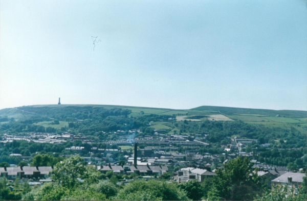 Ramsbottom looking westward 
18-Agriculture and the Natural Environment-03-Topography and Landscapes-000-General
Keywords: 1993