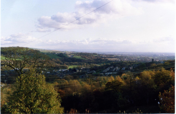 From Higher Dickfield looking South East 
18-Agriculture and the Natural Environment-03-Topography and Landscapes-000-General
Keywords: 1994