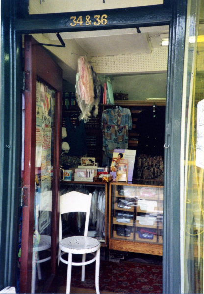 One of the last of the old shops  Clarkes drapers on Bolton Street
17-Buildings and the Urban Environment-05-Street Scenes-031 Bolton Street
Keywords: 1994