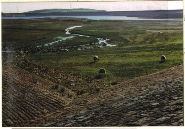 Sheep may safely graze at Cheeseden Reservoir 
17-Buildings and the Urban Environment-05-Street Scenes-011-Edenfield
Keywords: 1995