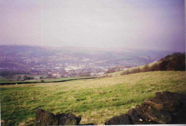 View from the old highway looking south east across Bucken Clough 
18-Agriculture and the Natural Environment-03-Topography and Landscapes-000-General
Keywords: 1997