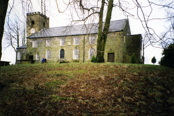 Edenfield Parish Church from the south
06-Religion-01-Church Buildings-004-Church of England -  Edenfield Parish Church
Keywords: 1999
