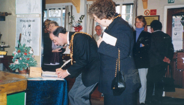 Mayor and Mayoress of Bury launch the new book Around Ramsbottom at the Heritage Centre on Bridge Street
01-Ramsbottom Heritage Society-01-RHS Activities-000-General
Keywords: 2001