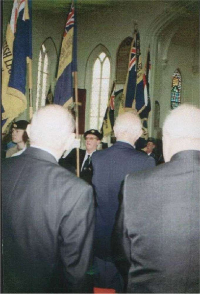 Dunkirk Veterans inside St Andrews church
to be catalogued
Keywords: 2003