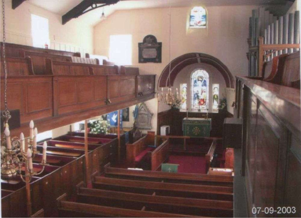 View from West Gallery of Edenfield Parish Church
06-Religion-01-Church Buildings-004-Church of England -  Edenfield Parish Church
Keywords: 2003