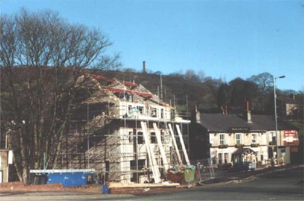 New houses under construction at Holcombe Brook 
17-Buildings and the Urban Environment-05-Street Scenes-013-Holcombe Brook Area
Keywords: 2004