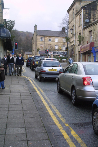 Yellow lines spoiling conservation area  ( Bridge Street)
17-Buildings and the Urban Environment-05-Street Scenes-003-Bridge Street
Keywords: 2006