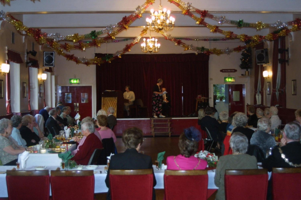 Ramsbottom Old People's Luncheon Club Christmas Party 
07-Government and Politics-02-Government and Public Buildings-001-Civic Hall

Keywords: 2006