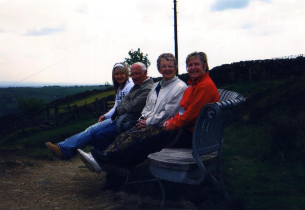 Resting on the Millennium bench on Holcombe Hill 
18-Agriculture and the Natural Environment-03-Topography and Landscapes-001-Holcombe Hill
Keywords: 2007