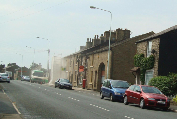 Sand blasting house on Market Street, Edenfield 
17-Buildings and the Urban Environment-05-Street Scenes-011-Edenfield
Keywords: 2009