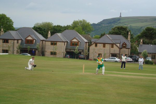 Edenfield v Residents Cricket Match on Edenfield Ground 
14-Leisure-02-Sport and Games-006-Cricket
Keywords: 2009