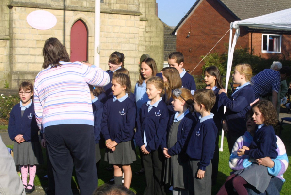 Launch of St Pauls Save our Spire campaign - 22nd October 2011
06-Religion-02-Church Activities-001-Church of England  - St. Paul, Bridge Street, Ramsbottom
Keywords: 2011