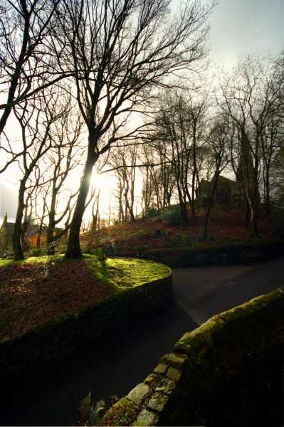 Very early spring sunshine on the Emanuel Church, Holcombe top of the rake 
17-Buildings and the Urban Environment-05-Street Scenes-014-Holcombe Village

Keywords: 2014