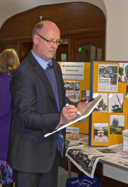 Re-opening of St Andrews Church, Ramsbottom after lightning strike  -  1 March
06-Religion-01-Church Buildings-002-Church of England  -  St. Andrew, Bolton Street, Ramsbottom
Keywords: 2015