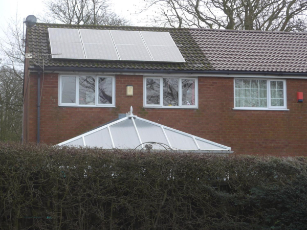 Solar panels on house on Merlewood - Jan 16 
17-Buildings and the Urban Environment-05-Street Scenes-011-Edenfield
Keywords: 2016