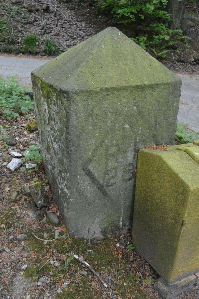 the World War 2 An Emergency Rendevouz Point (ERP) sign with the number 28? third number hidden by the grit box. This is on Nuttall Hall Road near Nuttall Park, Ramsbottom. Taken 16-05-16
14-Leisure-01-Parks and Gardens-001-Nuttall Park General
Keywords: 2016