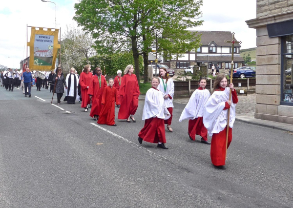 Procession of Witness, Edenfield Parish Church 
06-Religion-01-Church Buildings-004-Church of England -  Edenfield Parish Church
Keywords: 2016