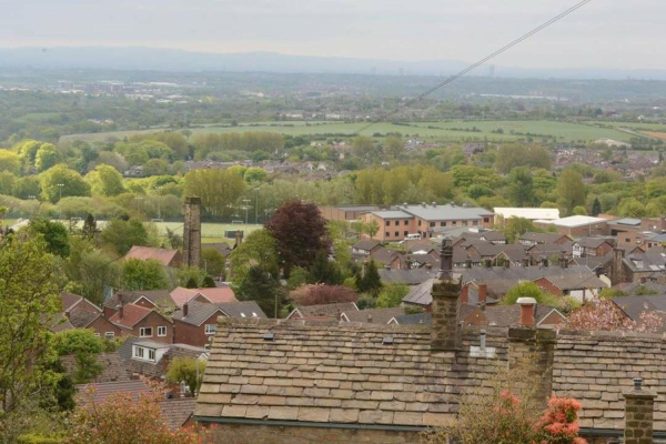 Woodhey High School from Lumb Carr Road 
17-Buildings and the Urban Environment-05-Street Scenes-013-Holcombe Brook Area
Keywords: 2016