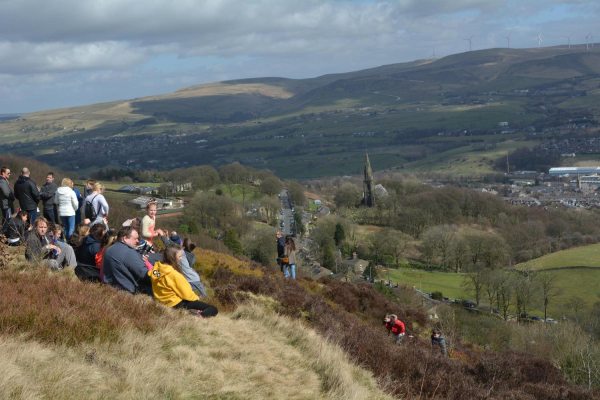 Holcombe Hill on Good Friday
18-Agriculture and the Natural Environment-03-Topography and Landscapes-001-Holcombe Hill
Keywords: 2016