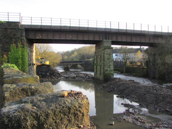 the remains of Rosebank Mill 
02-Industry-01-Mills-012-Rosebank Printworks,Bolton Road North,Stubbins
Keywords: 2016