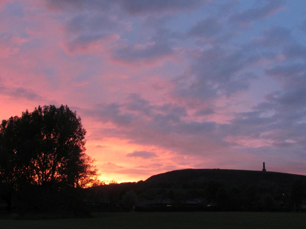 Sunset over Holcombe Hill 
18-Agriculture and the Natural Environment-03-Topography and Landscapes-001-Holcombe Hill
Keywords: 2017