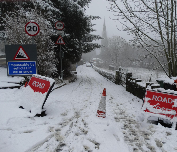 The Rake closed because of snow 
17-Buildings and the Urban Environment-05-Street Scenes-006-Carr Street and Tanners area
Keywords: 2017