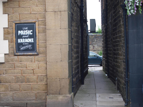 Ginnell side of The Oaks Pub 
17-Buildings and the Urban Environment-05-Street Scenes-003-Bridge Street
Keywords: 2017