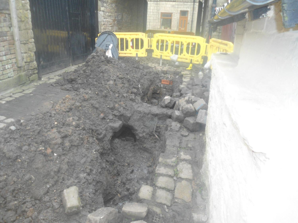 Water burst on West Well Street, back of 12 Bolton Road West in April 
17-Buildings and the Urban Environment-05-Street Scenes-002-Bolton Road West
Keywords: 2017