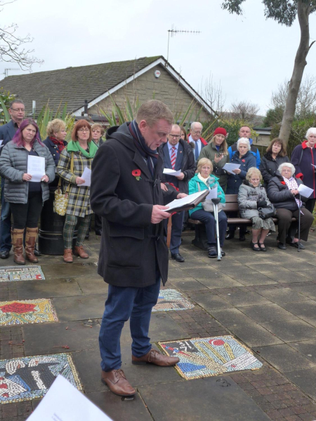 Remembrance Service in Edenfield Memorial Garden 
17-Buildings and the Urban Environment-05-Street Scenes-011-Edenfield
Keywords: 2018