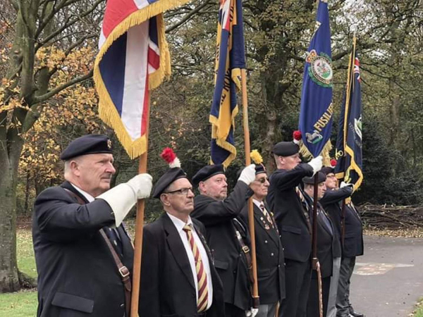 Memorial stone Unveiling Nuttall Park Sunday November 4th 2018 Standard Bearers 
14-Leisure-01-Parks and Gardens-001-Nuttall Park General
Keywords: 2018