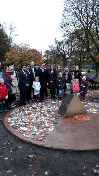 Memorial stone Unveiling Nuttall Park Sunday November 4th 2018 Local Dignitaries
14-Leisure-01-Parks and Gardens-001-Nuttall Park General
Keywords: 2018