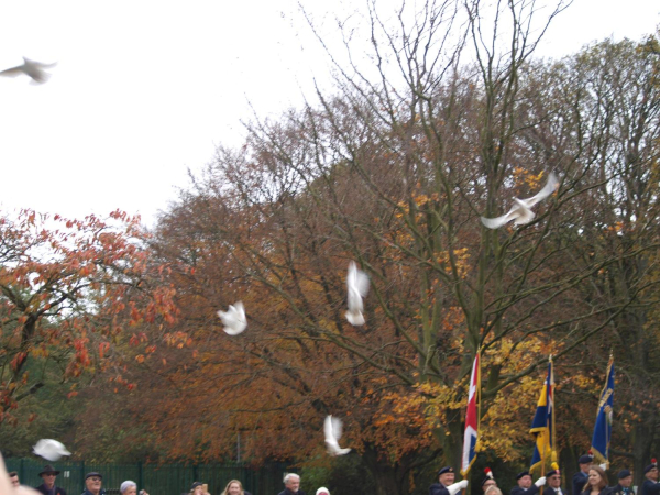 Memorial stone Unveiling Nuttall Park Sunday November 4th 2018 Doves Released
14-Leisure-01-Parks and Gardens-001-Nuttall Park General
Keywords: 2018