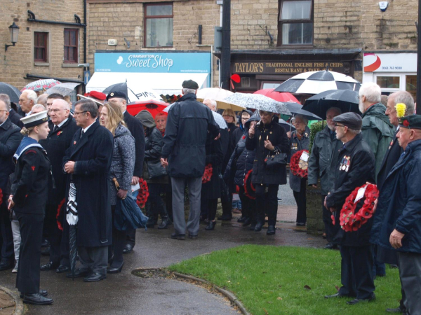 Remembrance Sunday Parade Ramsbottom Royal British Legion 
15-War-03-War Memorials-001-St Paul's Gardens and Remembrance Sunday
Keywords: 2018