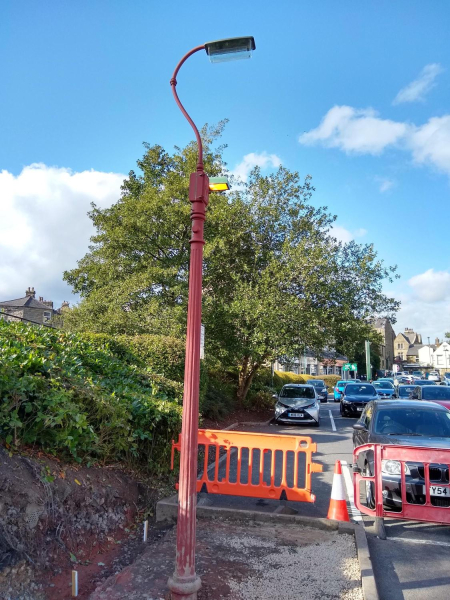 Joseph Strangs lamppost returns to the site of its manufacture, Princes Foundry. Ramsbottom from Castle Grove 
17-Buildings and the Urban Environment-05-Street Scenes-024-Silver Street
Keywords: 2018