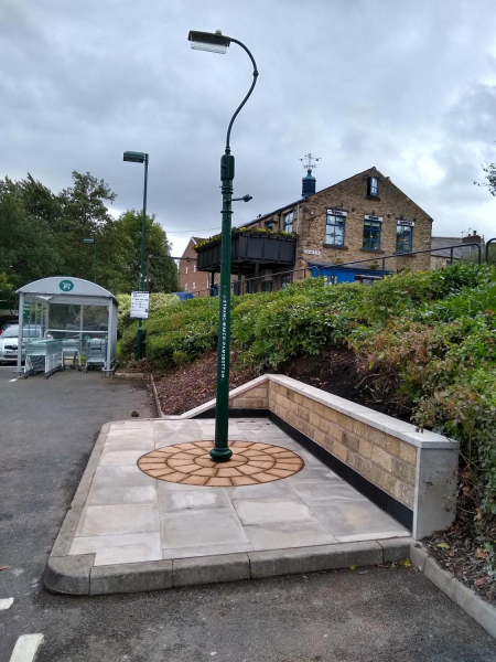 Joseph Strangs lamppost returns to the site of its manufacture, Princes Foundry. Ramsbottom from Castle Grove 
17-Buildings and the Urban Environment-05-Street Scenes-024-Silver Street
Keywords: 2018