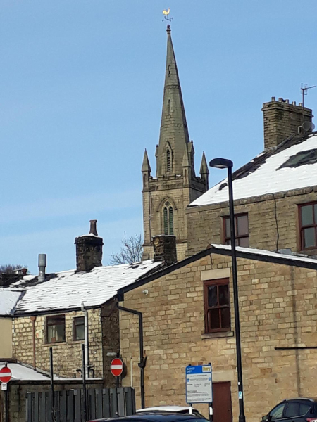 St Paul's Church from Tesco Car Park
06-Religion-01-Church Buildings-001-Church of England  - St. Paul, Bridge Street, Ramsbottom
Keywords: 2019